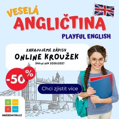 Hravá angličtina — kroužek pro děti 7–12 let