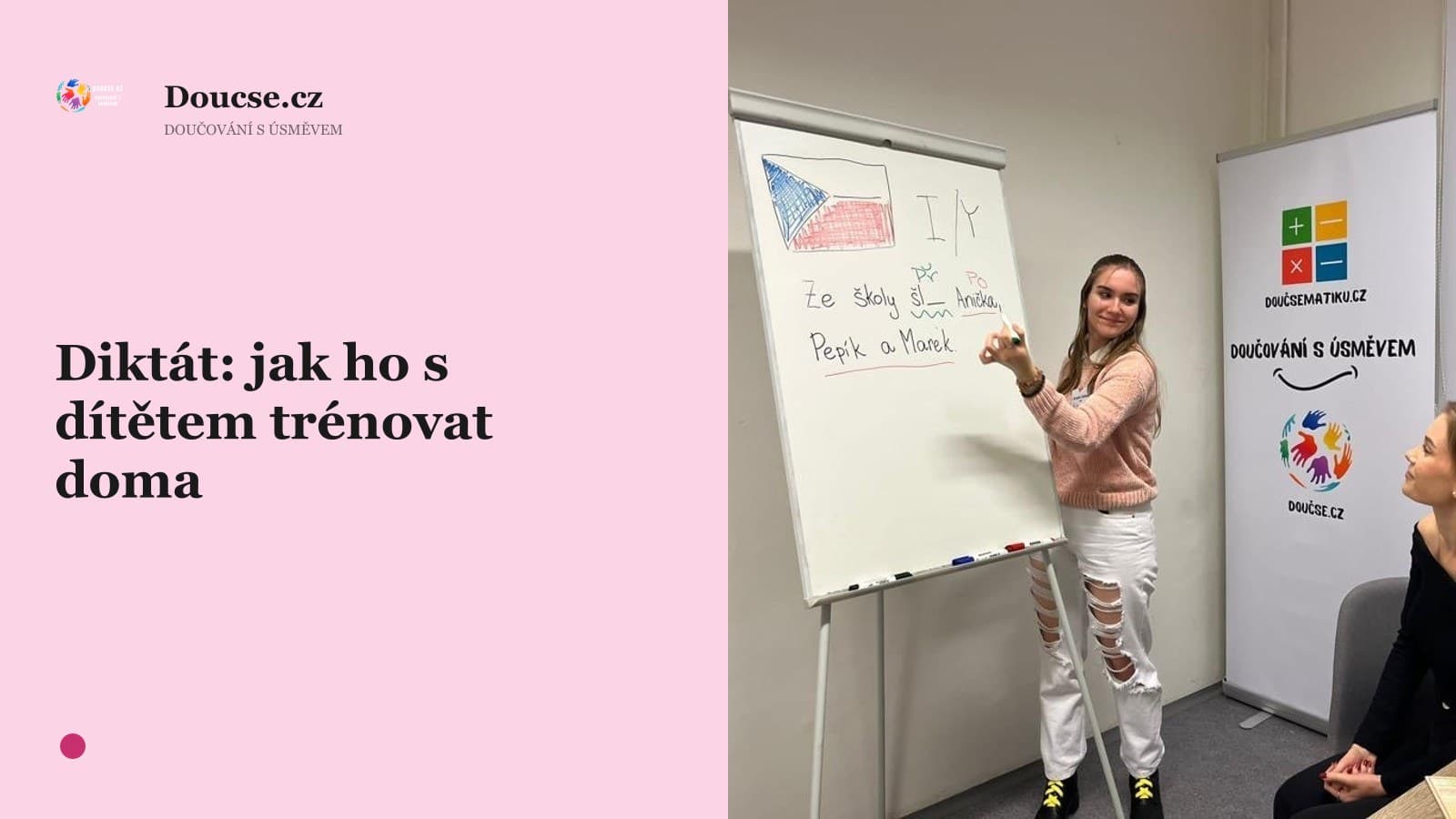 Diktát: jak ho s dítětem trénovat doma