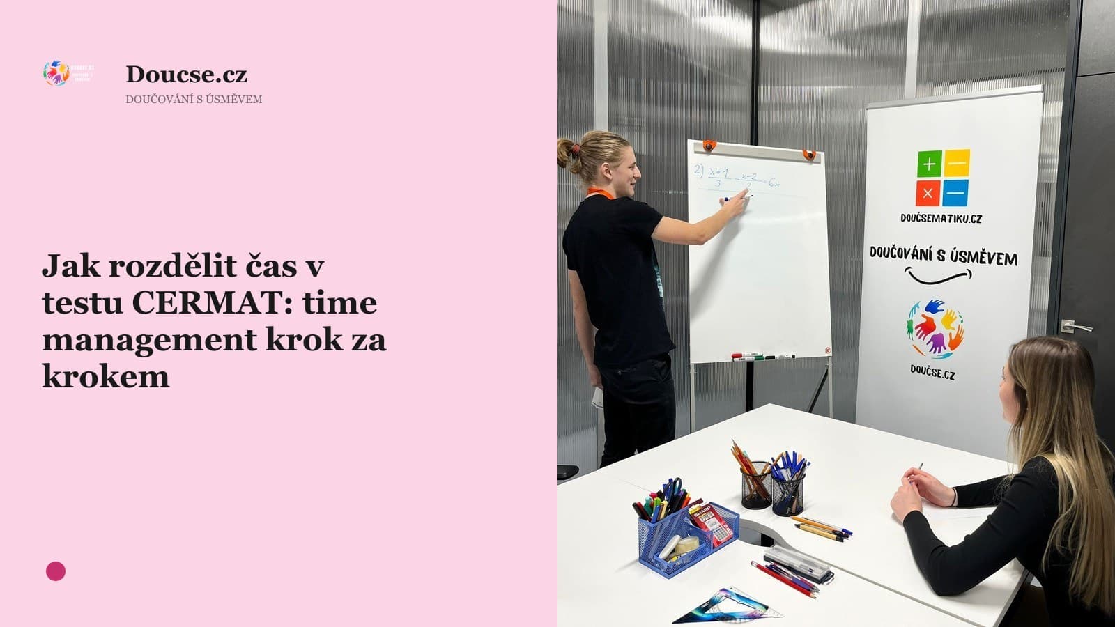 Jak rozdělit čas v testu CERMAT: time management krok za krokem