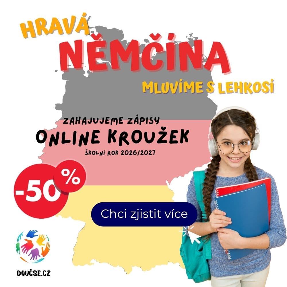 Hravá němčina — kroužek pro děti 7–12 let
