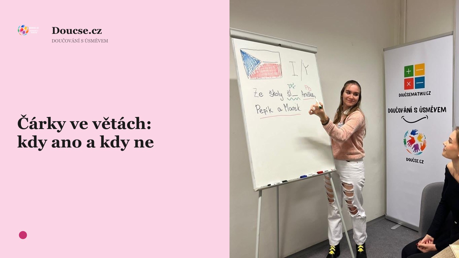 Čárky ve větách: kdy ano a kdy ne