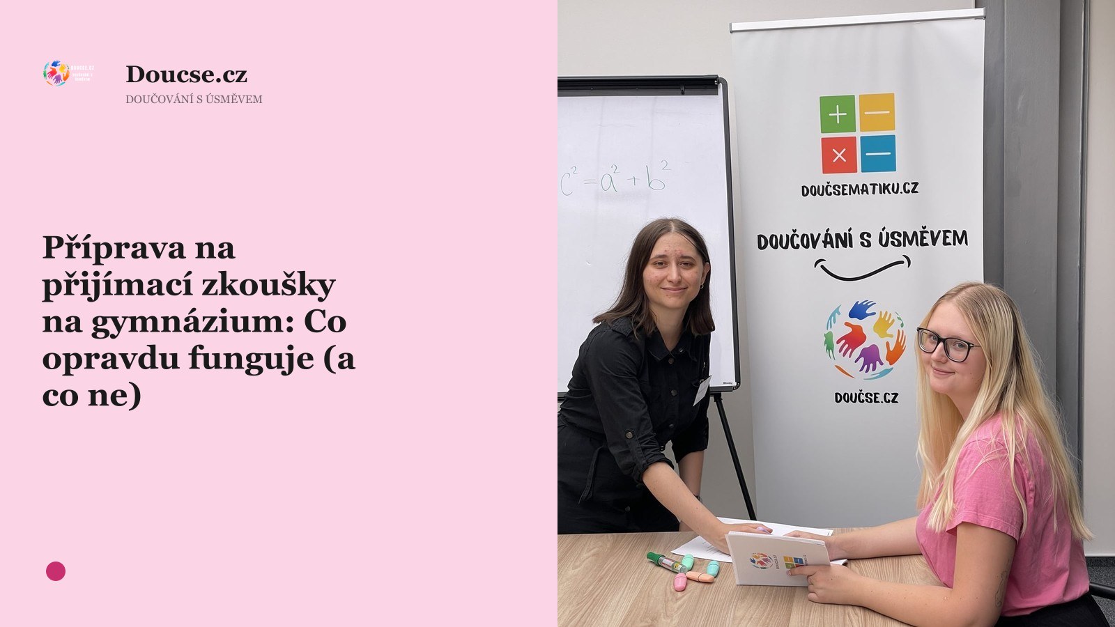 Příprava na přijímací zkoušky na gymnázium: Co opravdu funguje (a co ne)