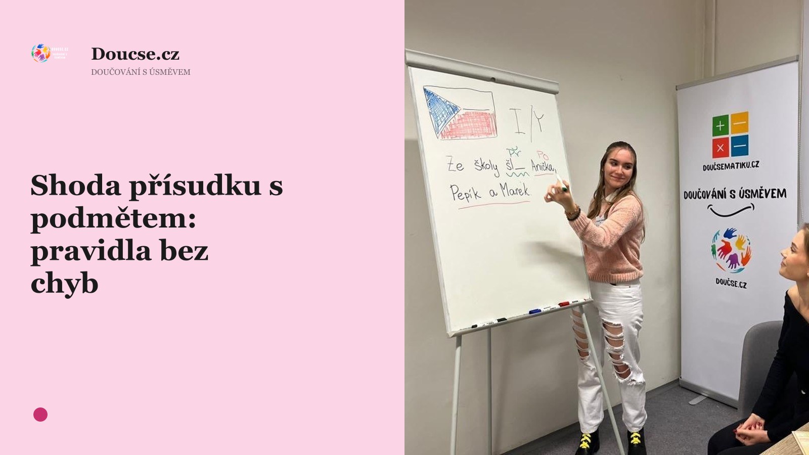Shoda přísudku s podmětem: pravidla bez chyb