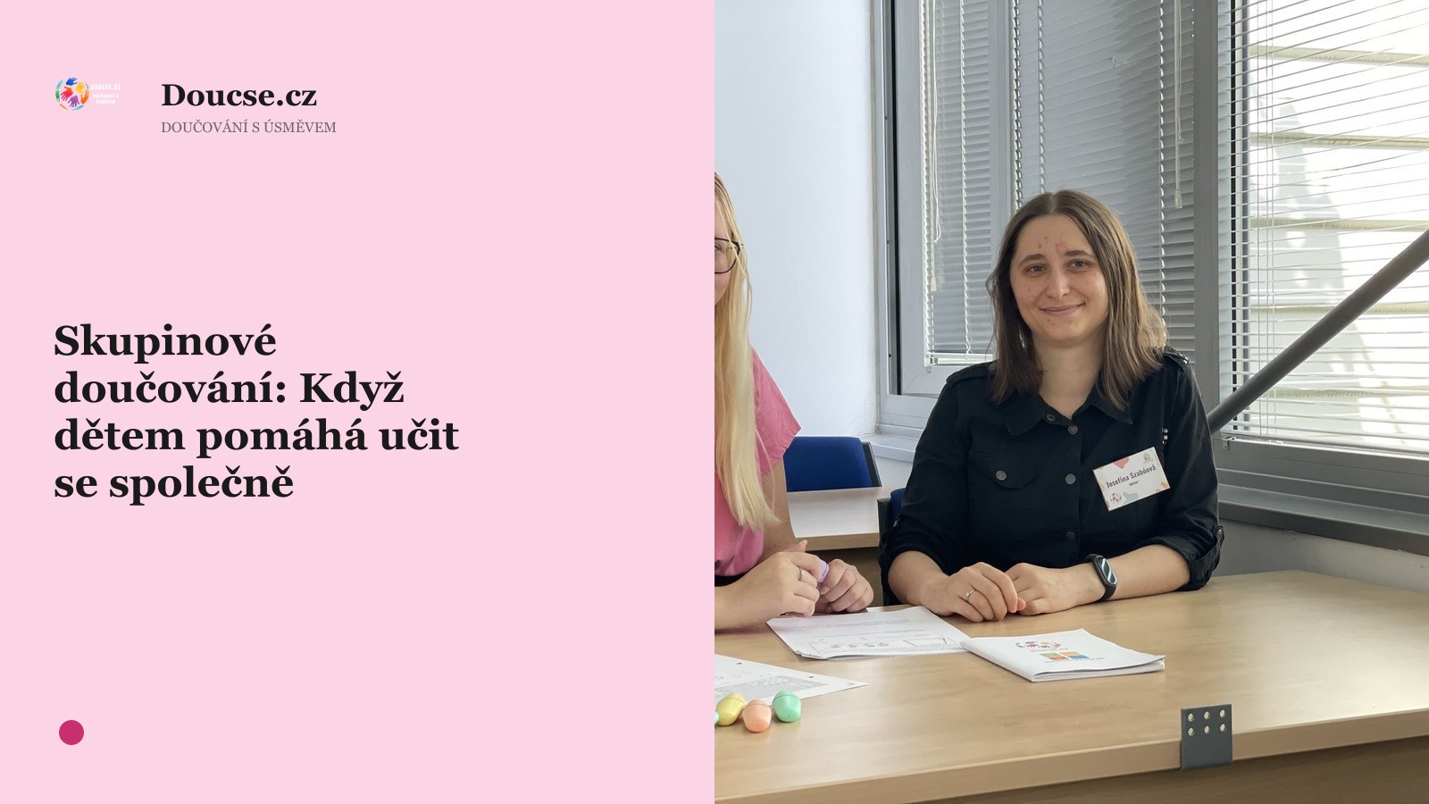 Skupinové doučování: Když dětem pomáhá učit se společně