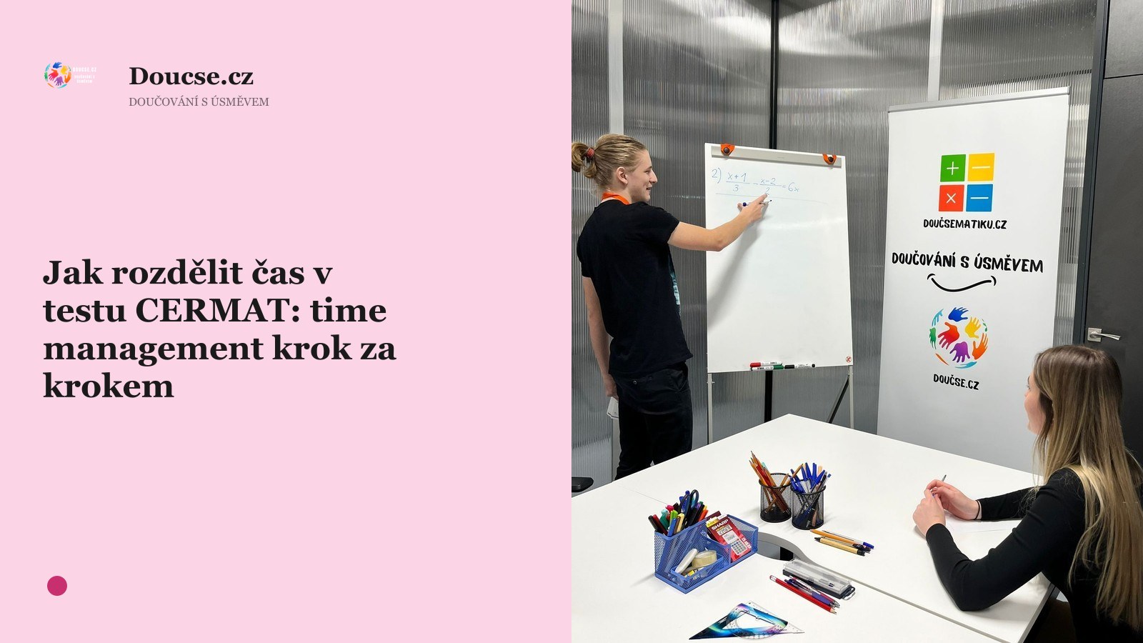 Jak rozdělit čas v testu CERMAT: time management krok za krokem