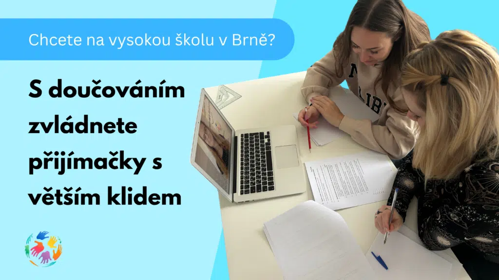 Chcete na vysokou školu v Brně? S doučováním zvládnete přijímačky s větším klidem